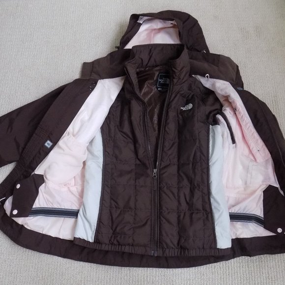 THE NORTH FACE TNF 2 IN 1 SKIING SNOWBOARDING WINTER JACKET - Picture 10 of 14